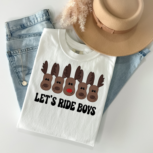 Let's Ride Boys Variety DTF Transfer