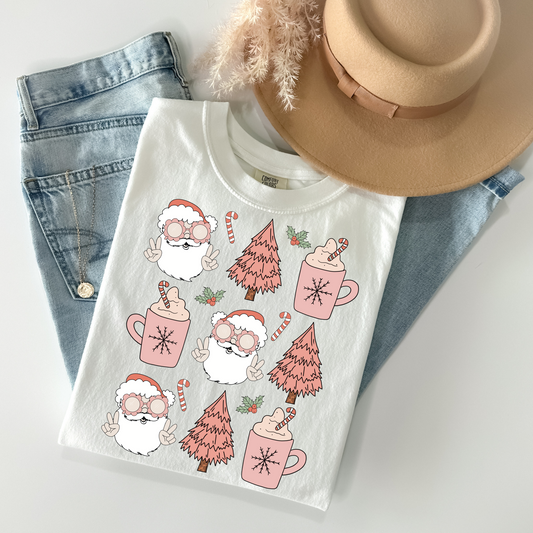 Girls Christmas Variety DTF Transfer