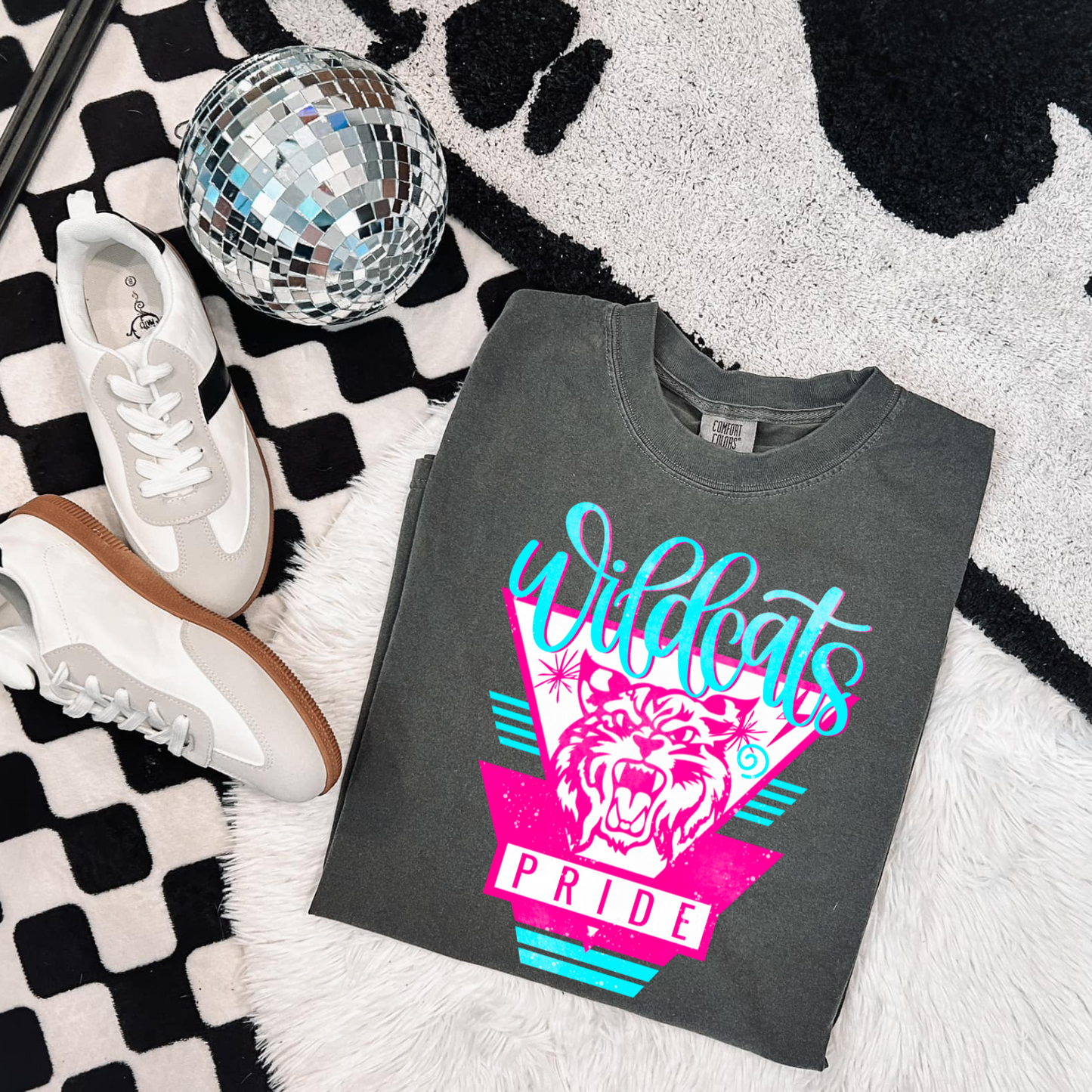 Neon Wildcats DTF Transfers