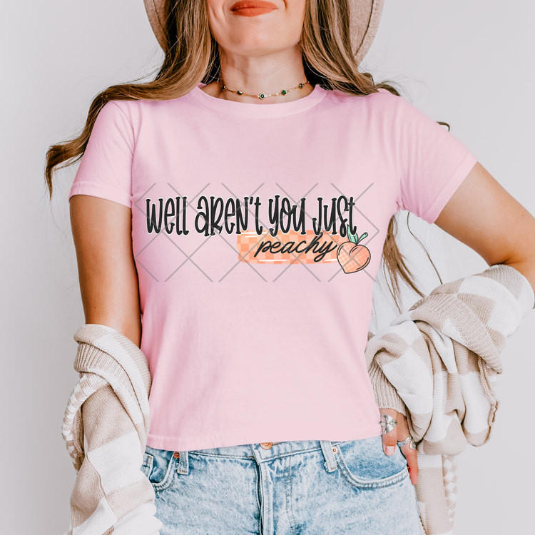 Well Aren't You Just Peachy PNG Digital Download