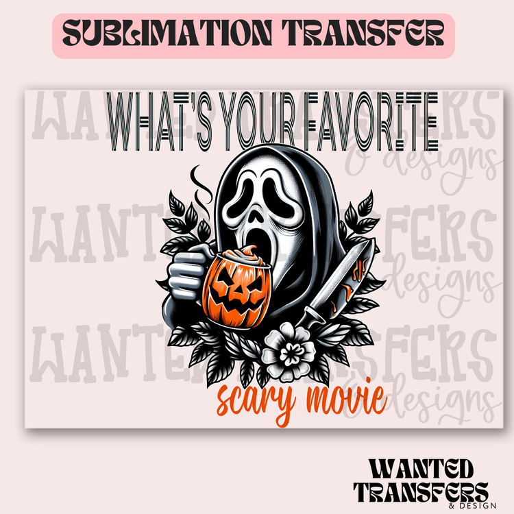 What's Your Favorite Exclusive Sublimation Transfer
