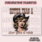 Silver Spoon Cowgirl Exclusive Sublimation Transfer