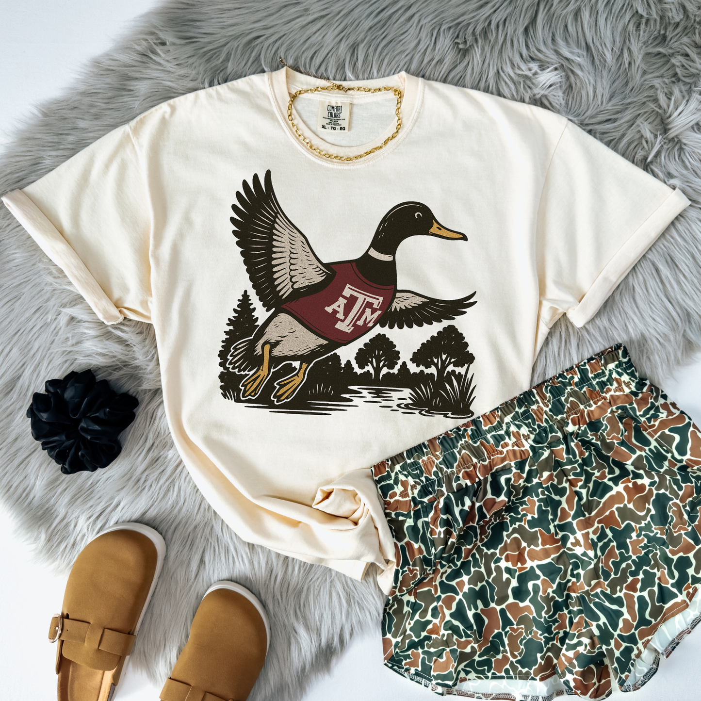 Mallard Game Day Aggies DTF Transfer