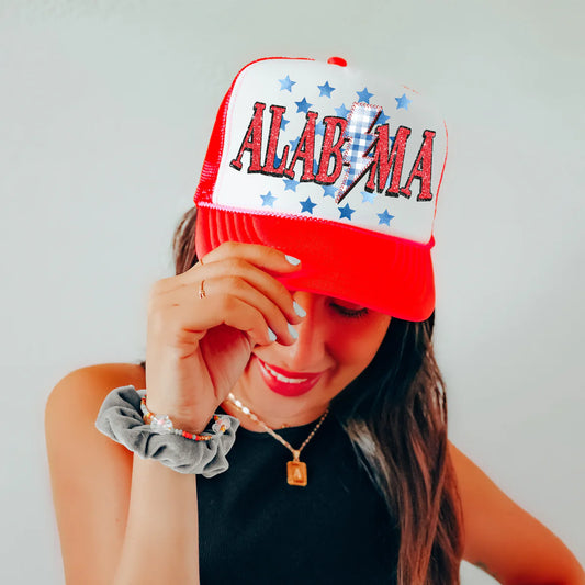 Retro Patriotic Alabama DTF Transfer