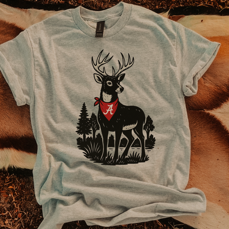 Deer Alabama DTF Transfer