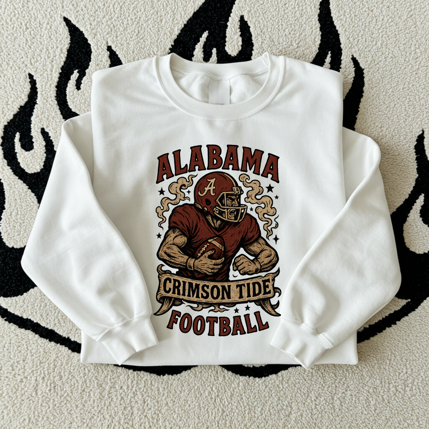 Very Vintage Game Day Alabama Crimson Tide Football DTF Transfer