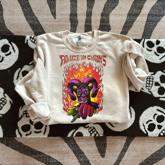 Alice In Chains DTF Transfer