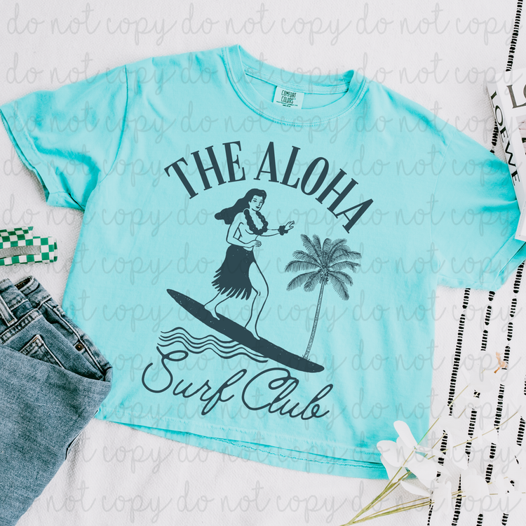 Aloha Surf Club DTF Transfer