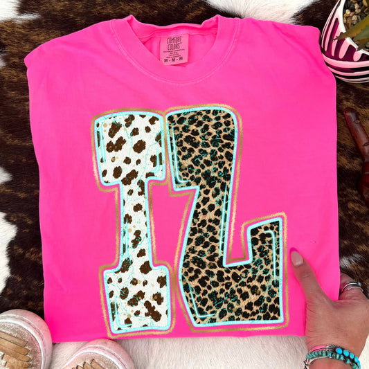 Animal Print Illinois DTF Transfer