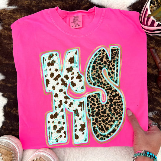 Animal Print Kansas DTF Transfer