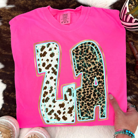 Animal Print Louisiana DTF Transfer