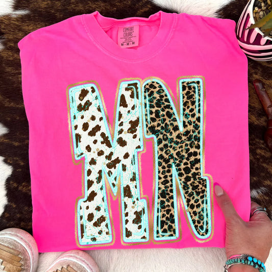 Animal Print Minnesota DTF Transfer