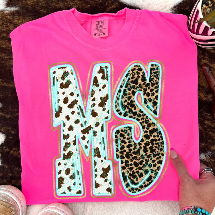 Animal Print Mississippi DTF Transfer