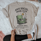 Anti Social Book Club Clear Film Screen Print Transfer