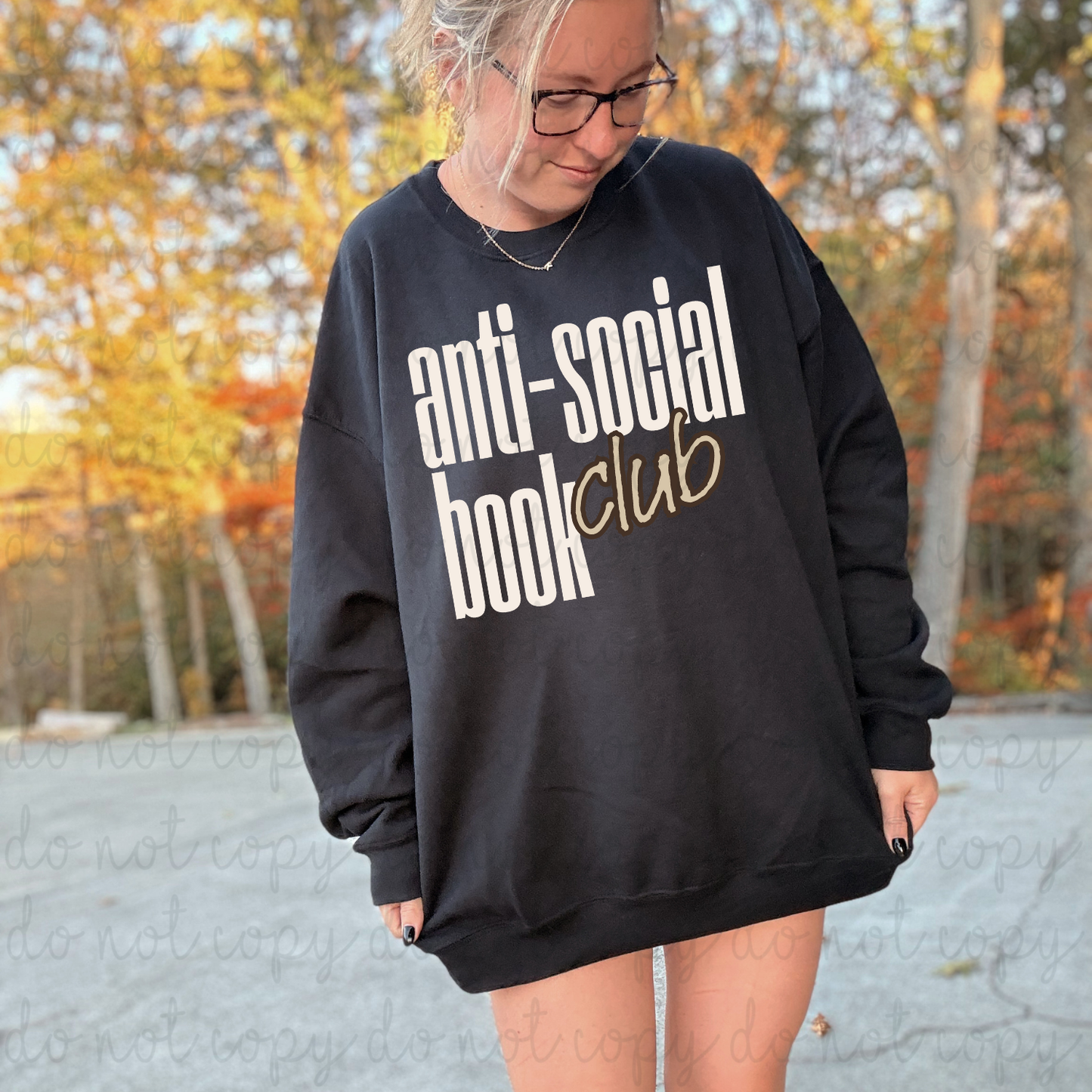 Anti Social Book Club Exclusive Sublimation Transfer