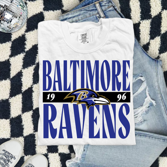 Baltimore Ravens Score DTF Transfer