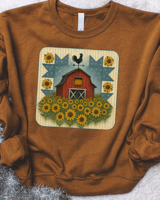 Barn Quilt Patch DTF Transfer