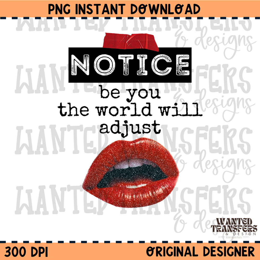 Be You PNG Digital Download