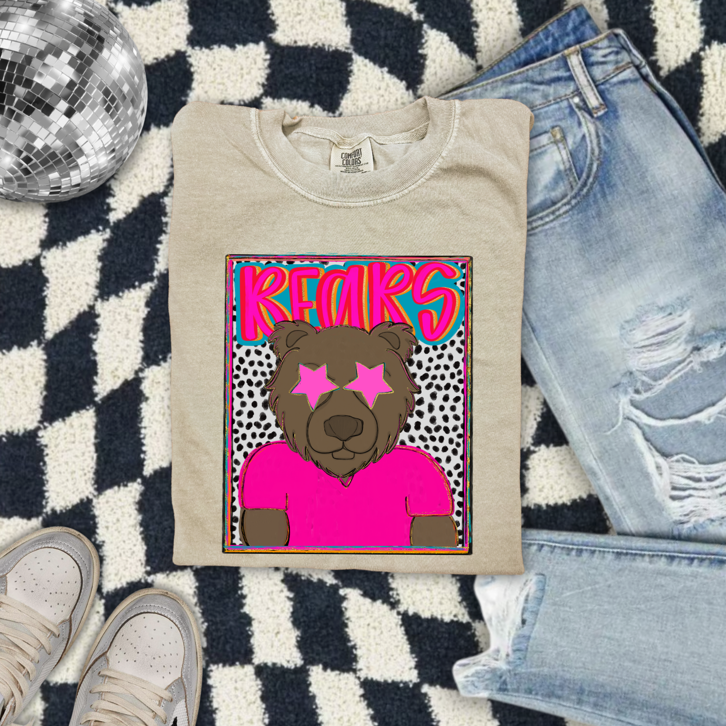 Preppy Bears DTF Transfer
