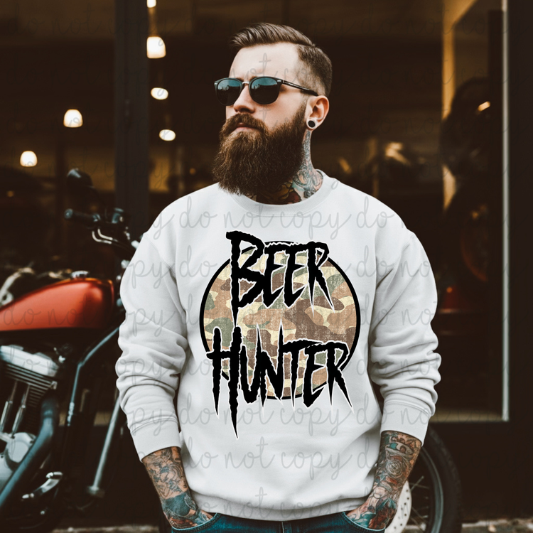 Beer Hunter PNG Digital Download
