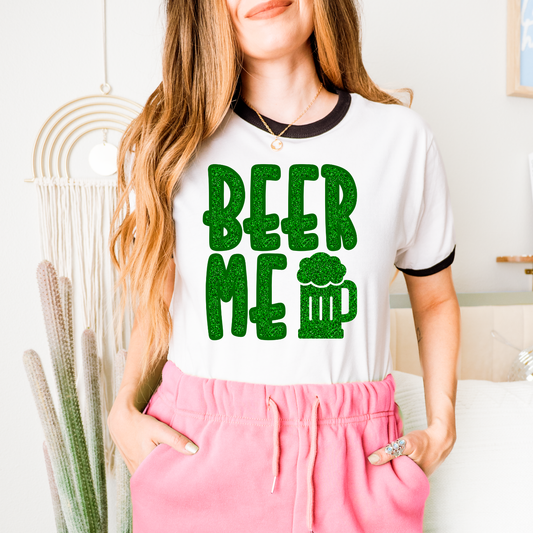 Beer Me DTF Transfer