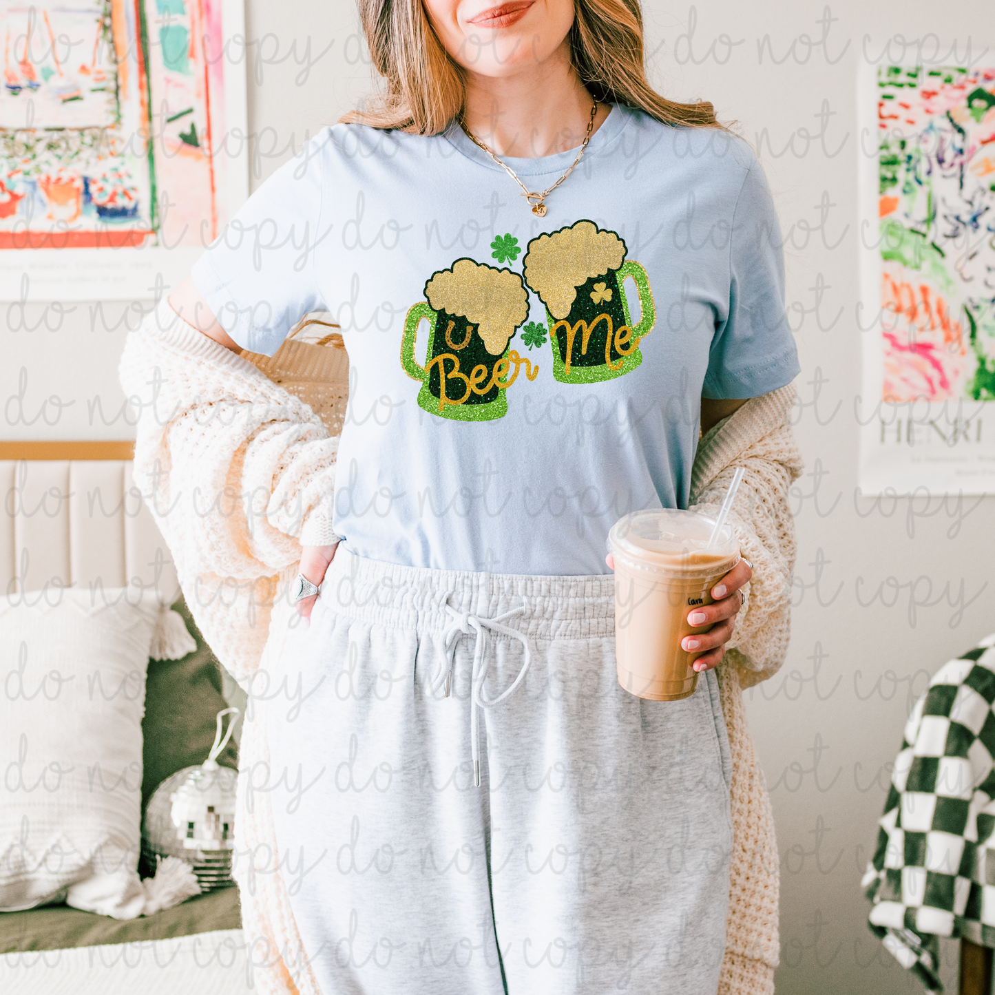 Beer Me Mugs DTF Transfer