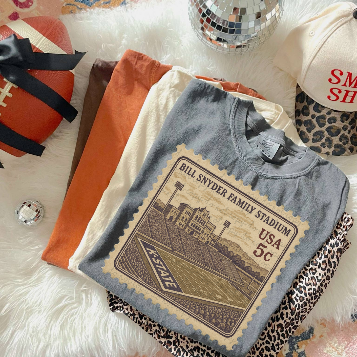 Vintage Stamp Bill Snyder Family Stadium DTF Transfer