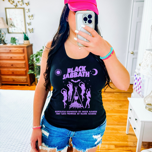 Black Sabbath DTF Transfer