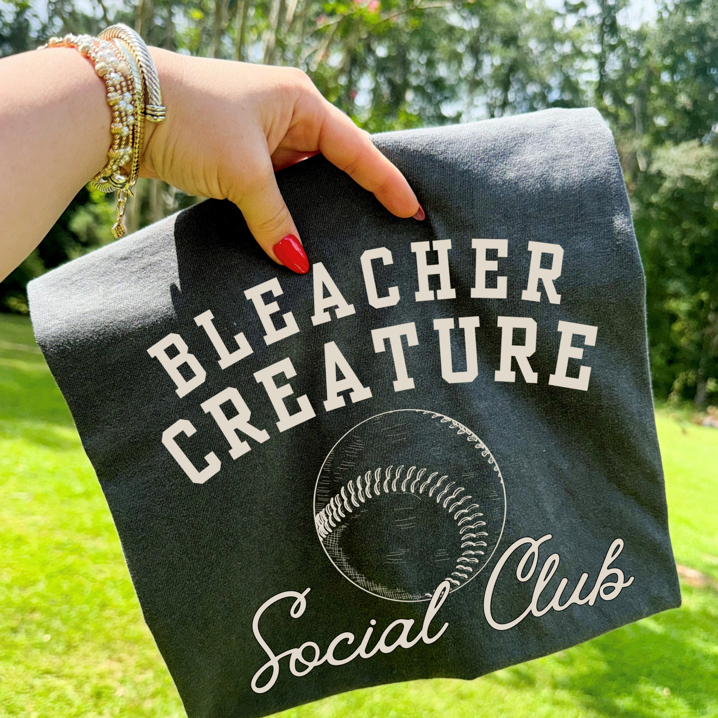 Bleacher Creature Baseball DTF Transfer