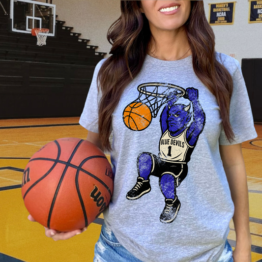 Blue Devils DTF Transfer