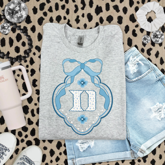 Grand Millennial Frame Blue Devils DTF Transfer