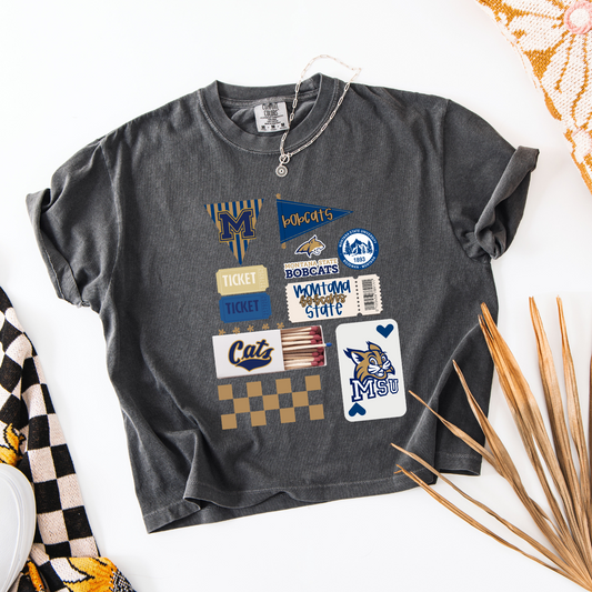 Bobcats Matchbox DTF Transfers