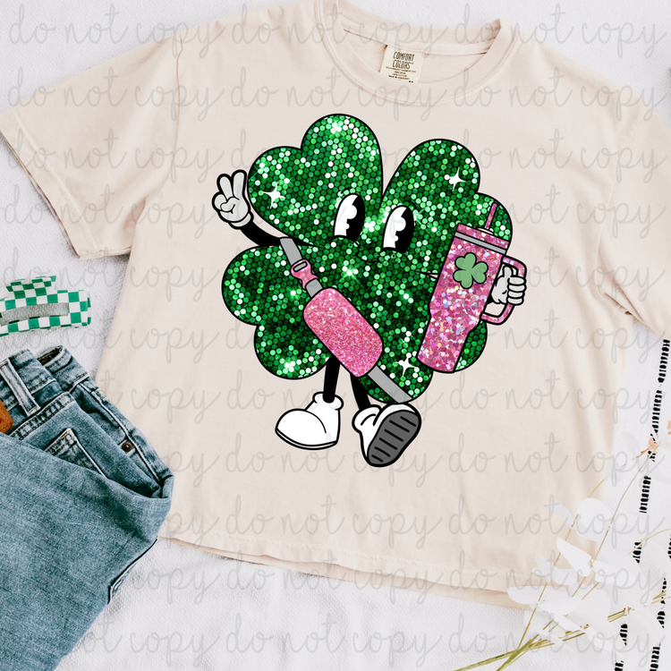 Boujie Clover DTF Transfer