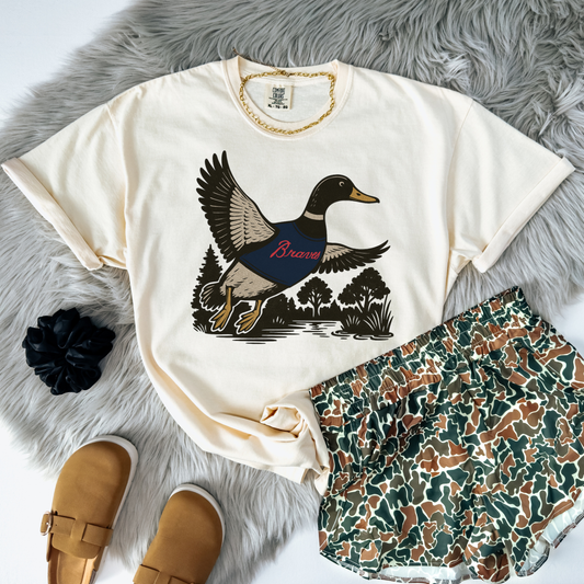 Mallard Game Day Braves DTF Transfer