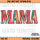 Brushstroke Trendy Mama PNG Digital Download