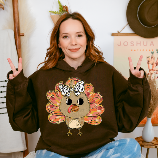 Brushstroke Turkey DTF Transfer