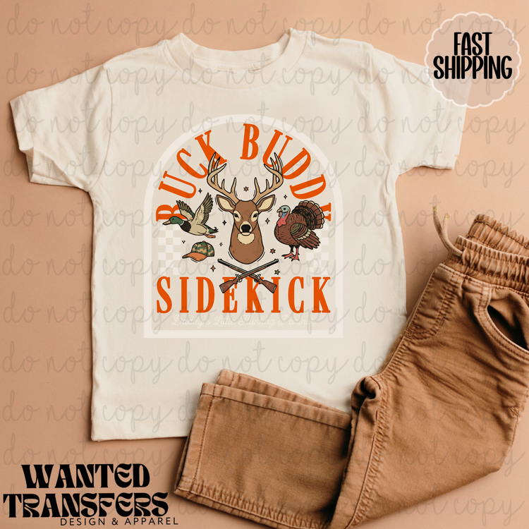 Buck Buddy DTF Transfer