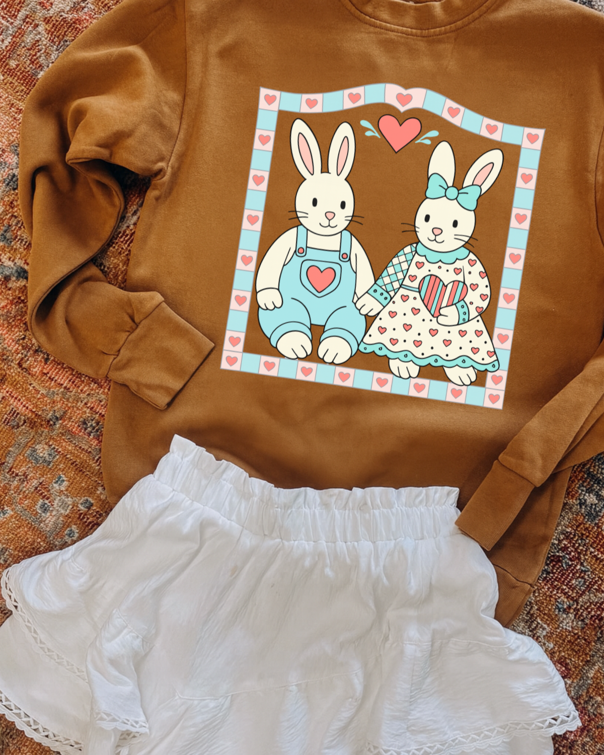 Grandma's Closet Bunnies DTF Transfer