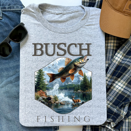 Busch Fishing DTF Transfer