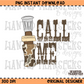Call Me PNG Digital Download