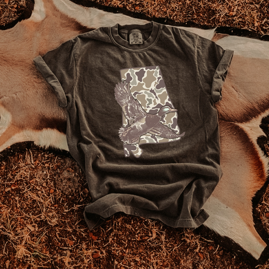 Camo Alabama Duck Hunt DTF Transfer