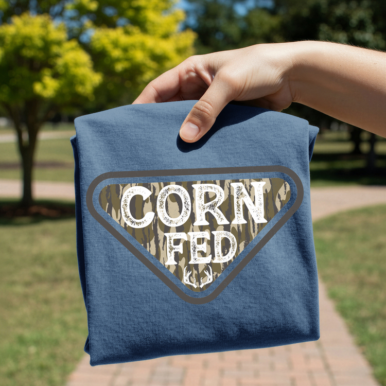 Camo Corn Fed DTF Transfer