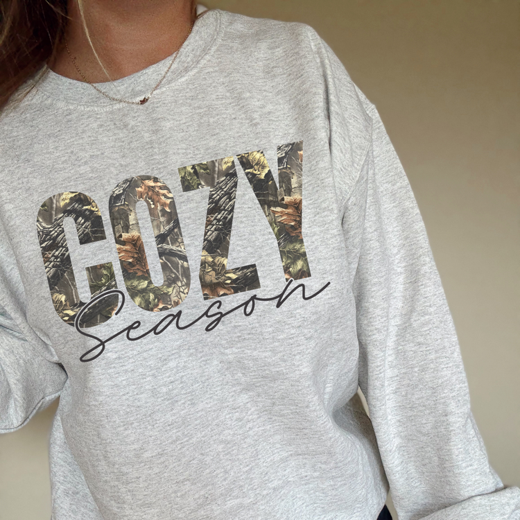 Camo Cozy Season DTF Transfer