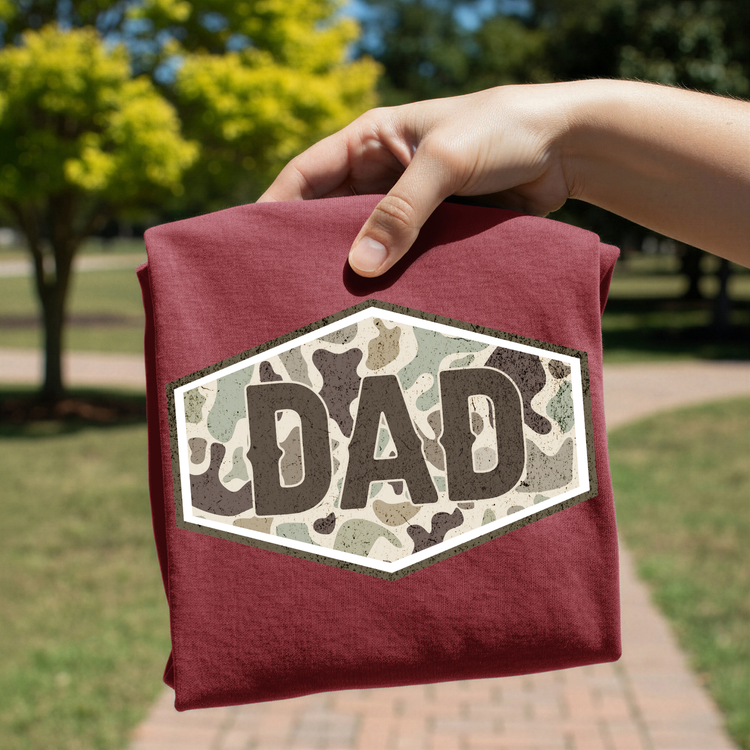 Camo Dad DTF Transfer