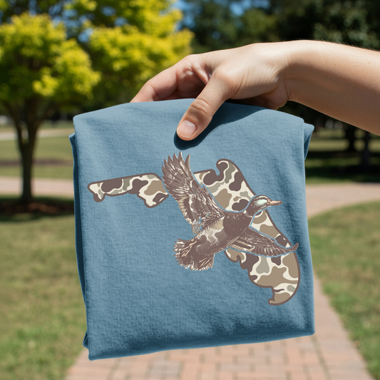 Camo Florida Duck Hunt DTF Transfer
