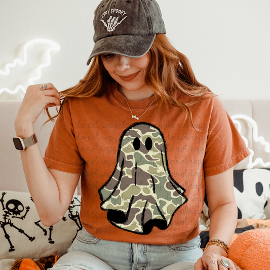 Camo Ghost DTF Transfer