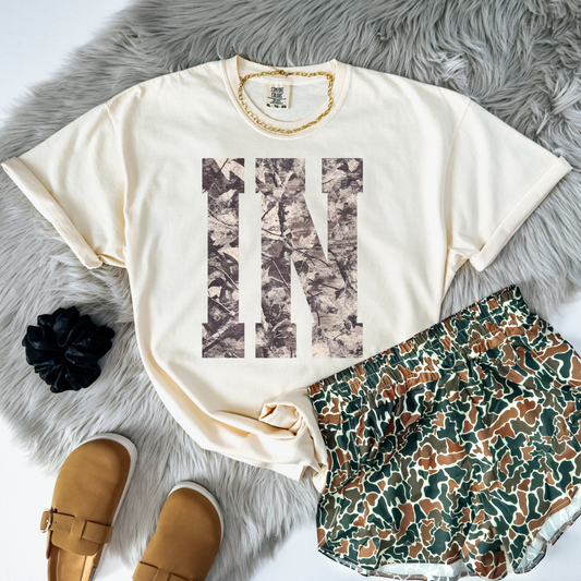 Camo Indiana DTF Transfer