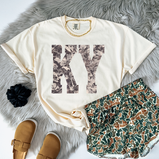 Camo Kentucky DTF Transfer