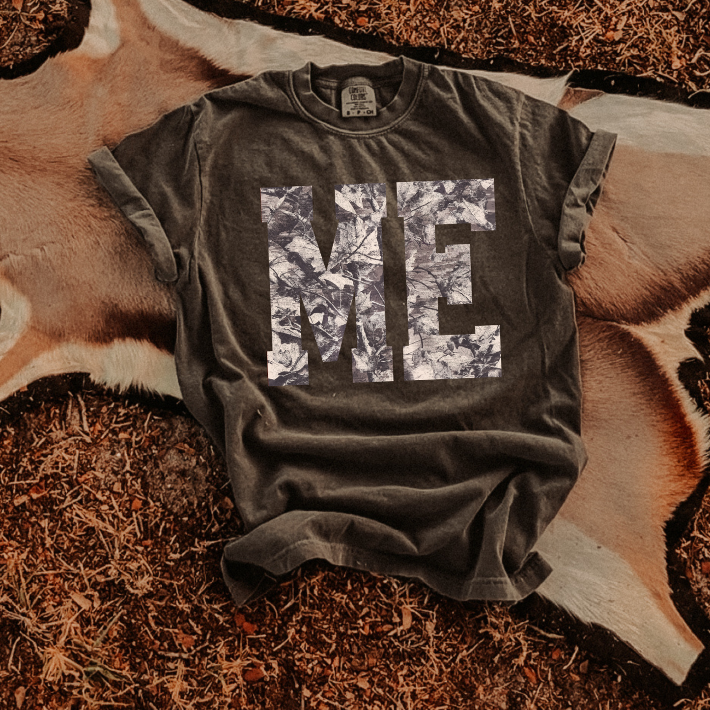 Camo Maine DTF Transfer