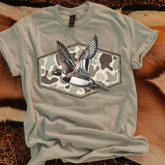 Camo Mallard DTF Transfer